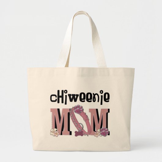 Grand Tote Bag MAMAN de ChiWeenie (Devant)