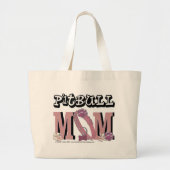 Grand Tote Bag MAMAN de Pitbull (Devant)