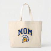 Grand Tote Bag Maman de Spartans d'état de San Jose (Devant)