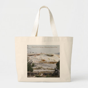 Grand Tote Bag Mammoth Hot Springs, parc national Yellowstone