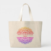 Grand Tote Bag Mandala (Dos)