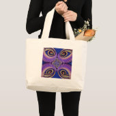 Grand Tote Bag Mandala Kundalini (Devant (produit))