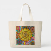Grand Tote Bag Mandala stlye (Dos)