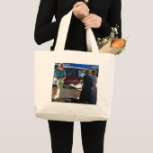 Grand Tote Bag Marché des agriculteurs (Devant (produit))