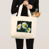 Grand Tote Bag Marguerites des prés (Devant (produit))