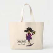 Grand Tote Bag Mariage Rude Éveil (Devant)