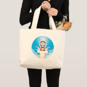 Grand Tote Bag Marie Mère de Dieu (Devant (produit))