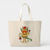 Grand Tote Bag Marsala de poulet  (Dos)