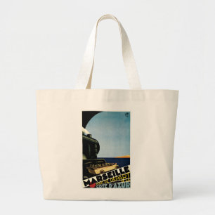 Grand Tote Bag Marseille ~ Côte d'Azur