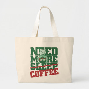 Grand Tote Bag MARVIN THE MARTIAN™ - Besoin de plus de café