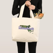 Grand Tote Bag Massachusetts (Devant (produit))
