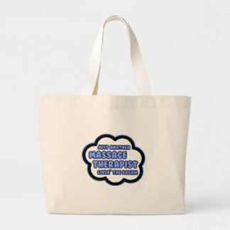 Grand Tote Bag Massage Thérapiste .. Vivre le rêve