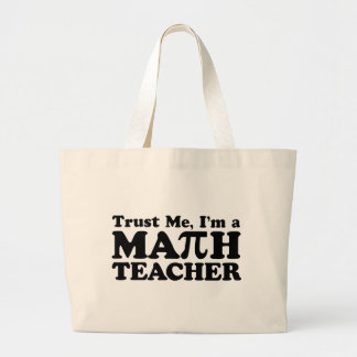 Grand Tote Bag Math Teacher