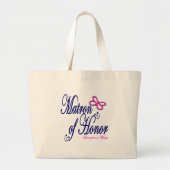 Grand Tote Bag Matron d'honneur / Papillon (Devant)