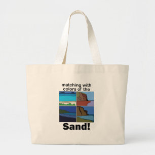 Grand Tote Bag Maui Hawaii Fête sur la Plage aux Couleurs de Sabl