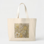 Grand Tote Bag Mélanger floral (Devant)