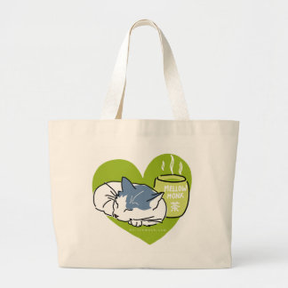 Grand Tote Bag Mellow Cat Jumbo Tote
