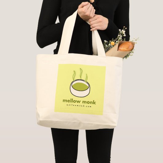 Grand Tote Bag Mellow Monk New Tote (Devant (produit))