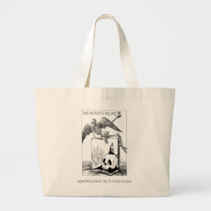 Grand Tote Bag memento mori dark academia
