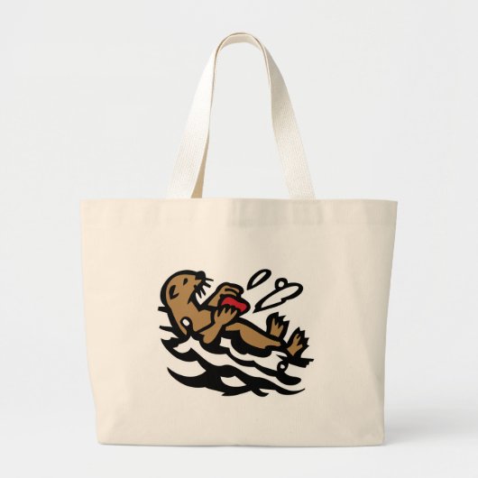 Grand Tote Bag Mer (Devant)