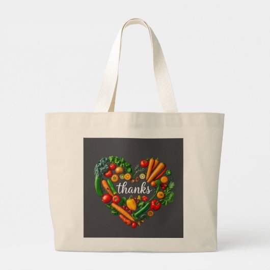 Grand Tote Bag Merci (Dos)