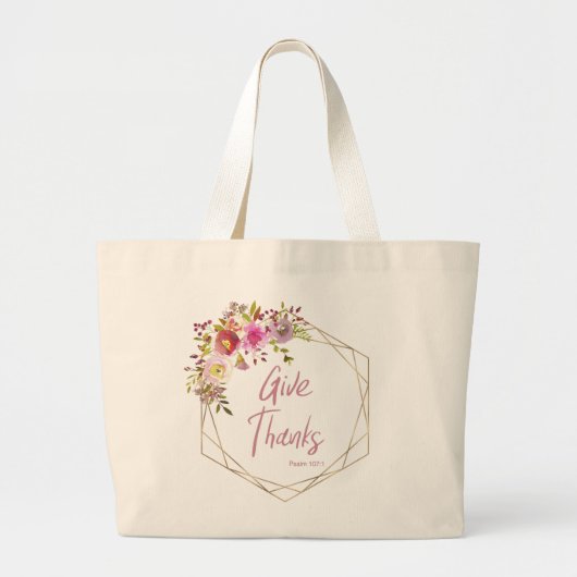 Grand Tote Bag Merci (Devant)
