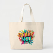 Grand Tote Bag Merci (Devant)