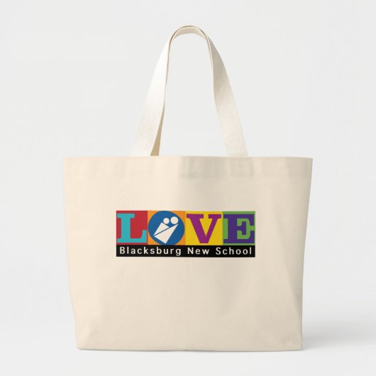 Grand Tote Bag Mercure nouvelle école de Blacksburg Fourre-tout (Devant)