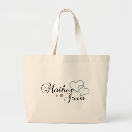 Grand Tote Bag Mère d'exposition de Faux du marié (Devant)
