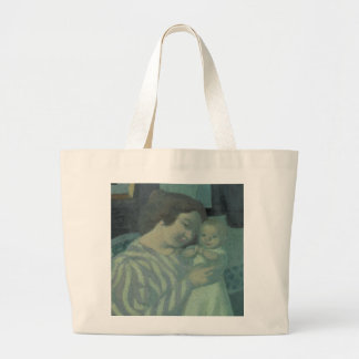 Grand Tote Bag Mère et enfant