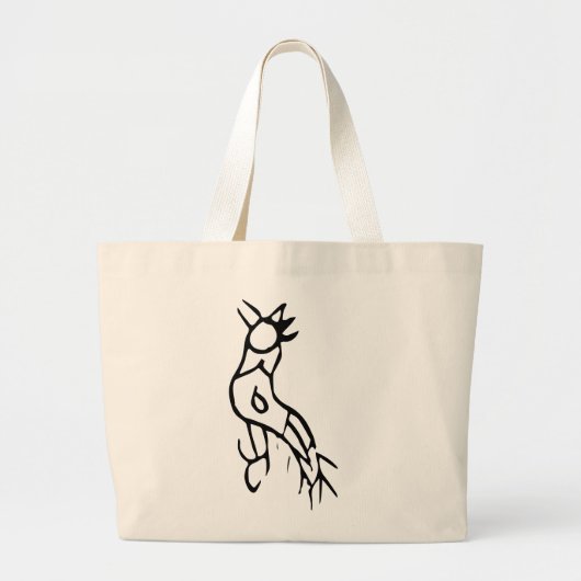 Grand Tote Bag Merveilleux Zodiac-Rooster Chinois#001- (Devant)