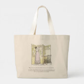 Grand Tote Bag Mesdames accomplies, Jane Austen Pride & Préjugés (Dos)