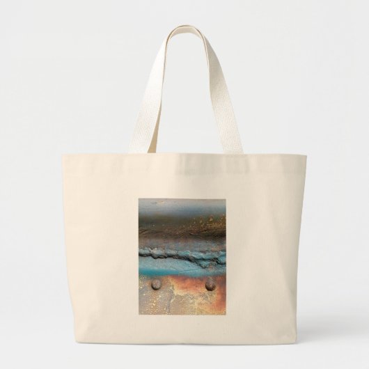 Grand Tote Bag Métal oxydé (Devant)