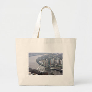 Grand Tote Bag Millennium Bridge Newcastle sur Tyne