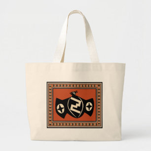 Grand Tote Bag Mimbres Batte Tribal