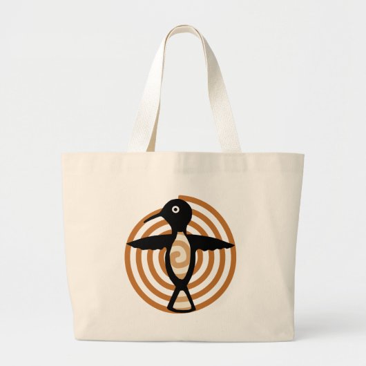 Grand Tote Bag Mimbres Bird Fourre-tout (Devant)