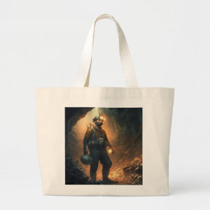 Grand Tote Bag Mines dangereuses