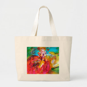Grand Tote Bag MIRANDOLINA  / Venetian Carnival Masks