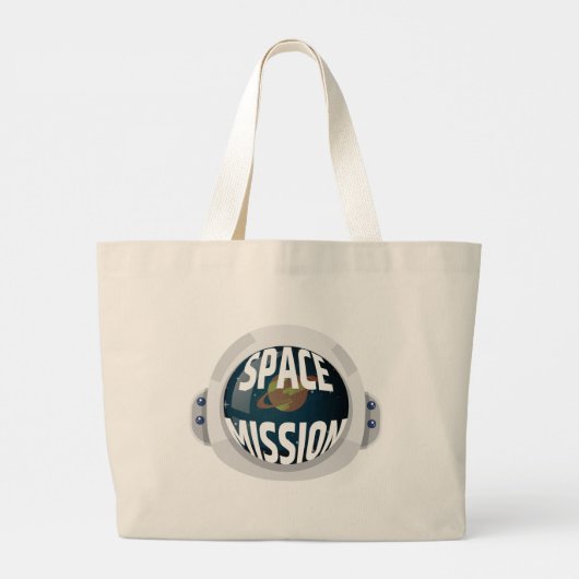 Grand Tote Bag Mission spatiale (Dos)