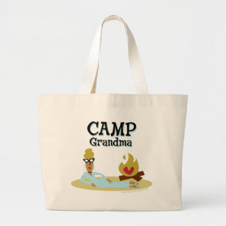 Grand Tote Bag Mode de grand-maman de camp