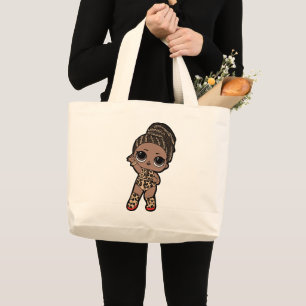Grand Tote Bag Mode enfantine adorable - Combinaison imprimée tig