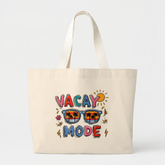 Grand Tote Bag Mode Vacances Plage Jumbo Rétro Été Voyage