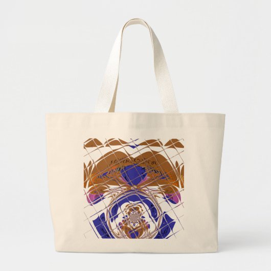 Grand Tote Bag Modèle (Devant)