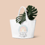 Grand Tote Bag Moderne aquarelle arc-en-ciel professeur merci cad<br><div class="desc">Professeur d'aquarelle moderne arc-en-ciel,  merci cadeau. Vous êtes mon professeur de héros. Tous les héros ne portent pas de capes. Beau cadeau réfléchi.</div>