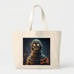 Grand Tote Bag momie d'Halloween