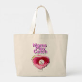 Grand Tote Bag Moms Jouer Catch (Dos)