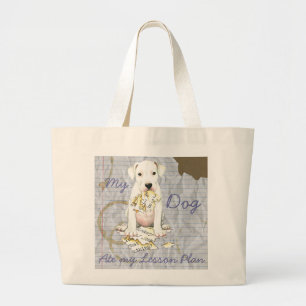 Grand Tote Bag Mon Dogo Mangé Mon plan de leçon