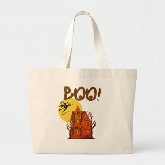 Grand Tote Bag Mon Halloween (Devant)
