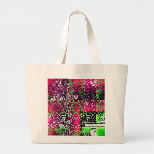 Grand Tote Bag Mon Nom N'Est Pas Donna (Devant)
