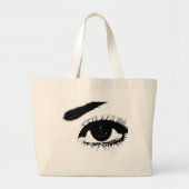 Grand Tote Bag Mon oeil (Devant)